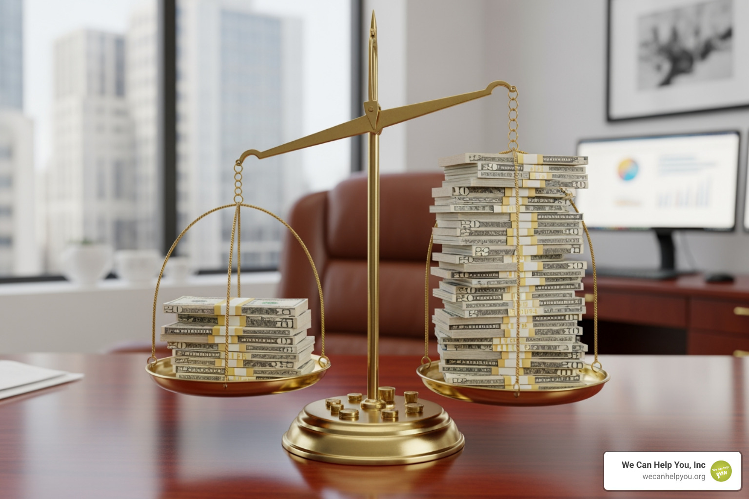 Image of a scale balancing "Claim Now" vs. "Claim Later" - Delayed Social Security credits