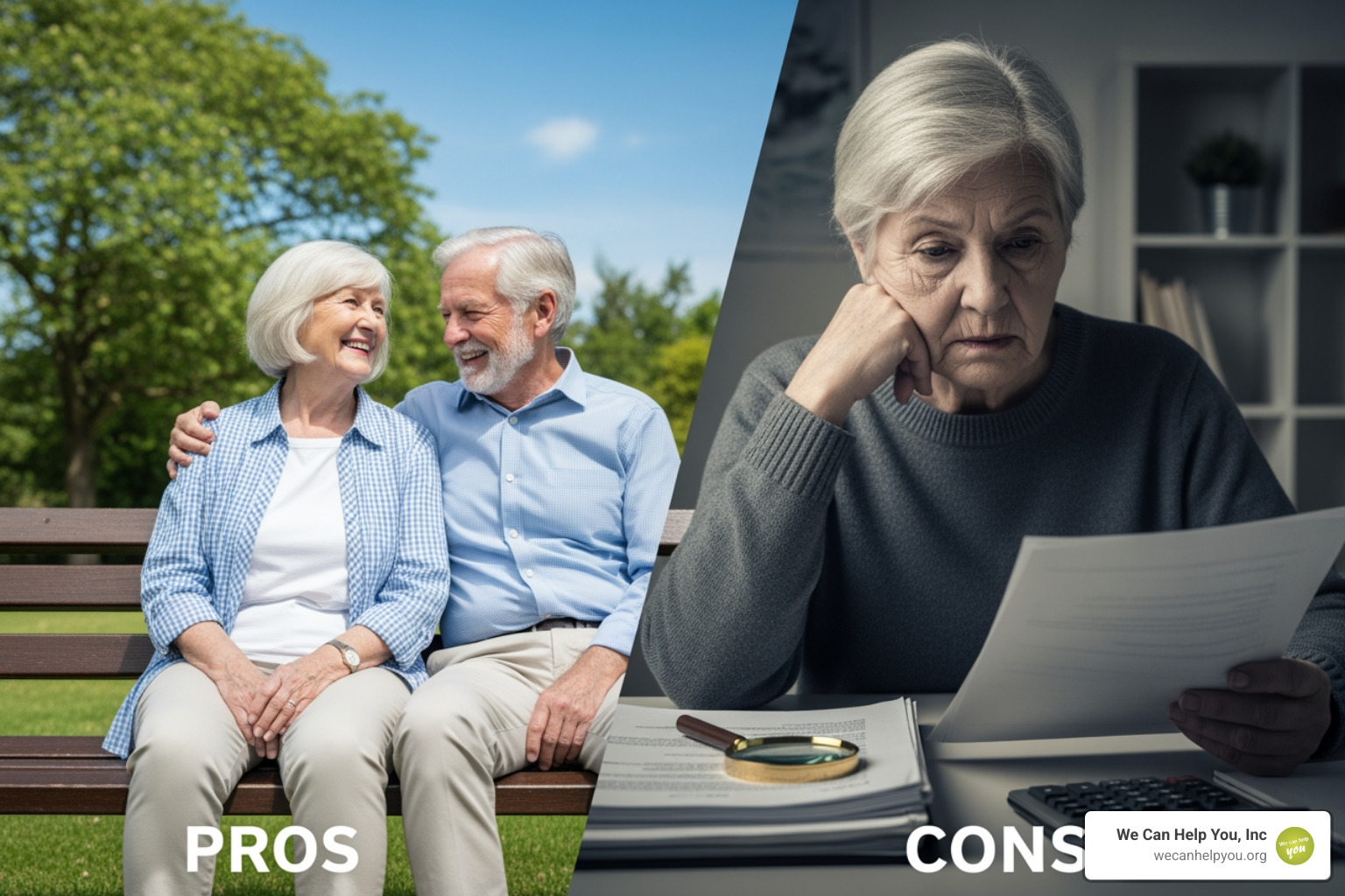 pros and cons list on a whiteboard - medicare advantage pros cons