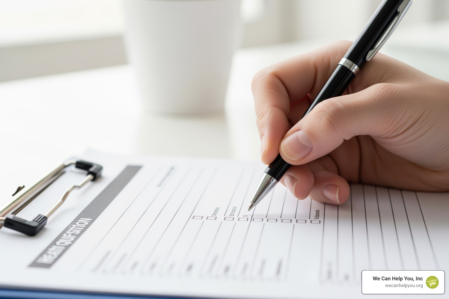 sample Health Risk Assessment questionnaire - medicare wellness checkup