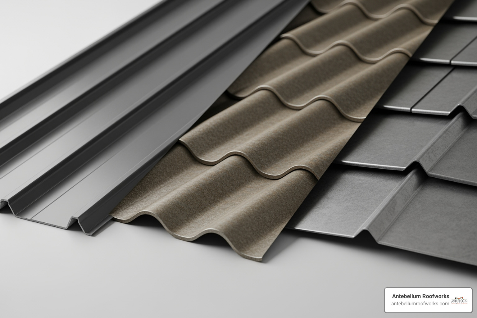 Different metal roof profiles including standing seam, corrugated, and metal shingles - metal roofing east tennessee Different metal roof profiles including standing seam, corrugated, and metal shingles - metal roofing east tennessee