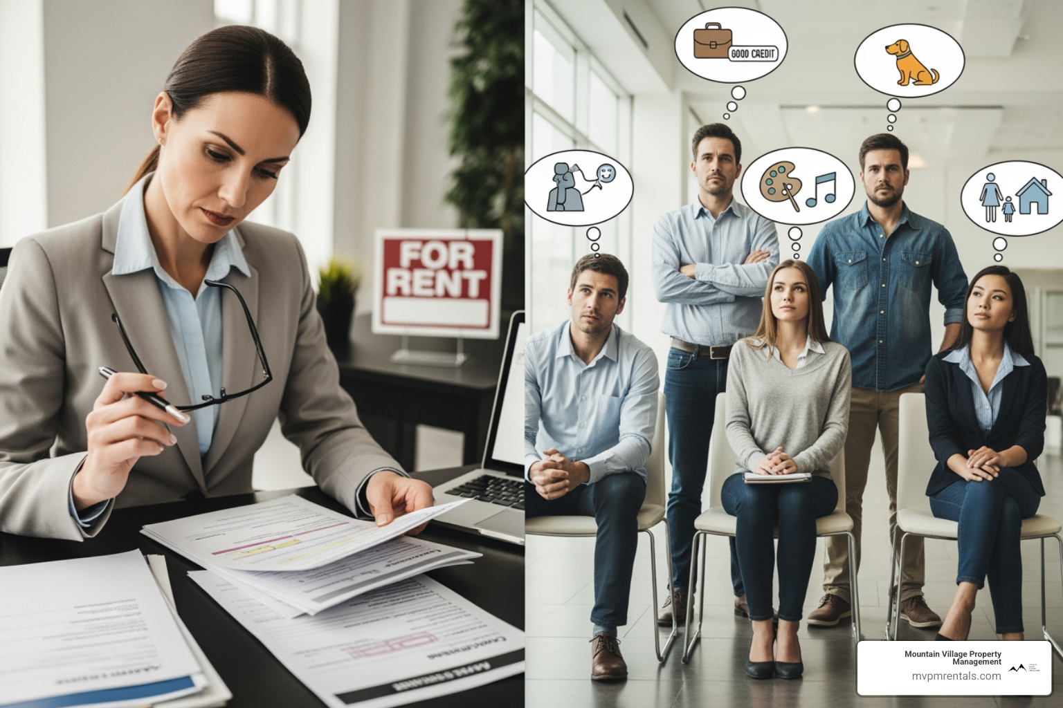 A person on a laptop reviewing a digital rental application, emphasizing the use of technology in tenant screening - how to screen renters