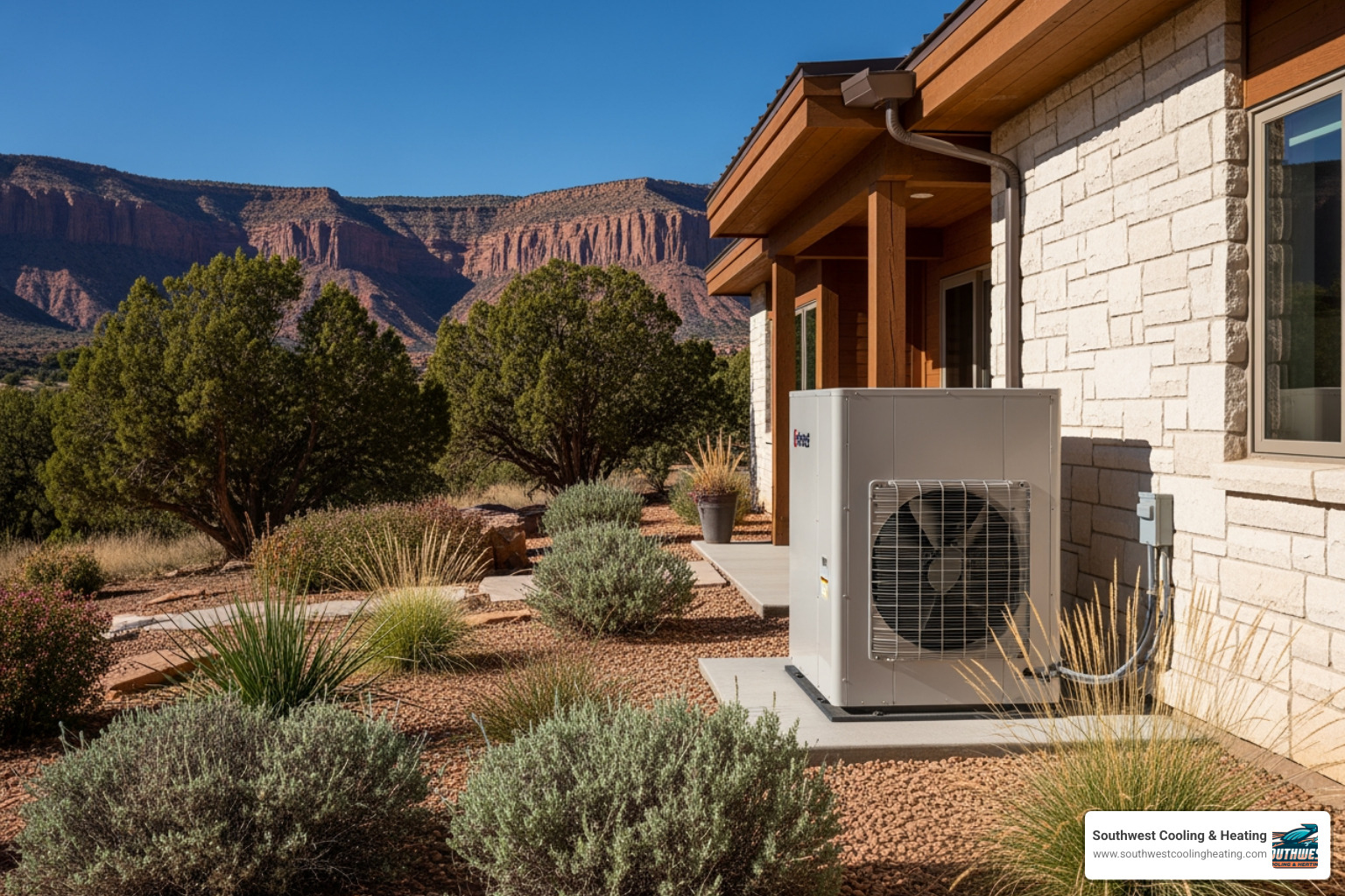 infographic showing heat pump operation in both heating and cooling modes, with arrows indicating heat transfer from outdoor to indoor unit in winter and reverse in summer, labeled with key components like compressor, refrigerant, and air handler - heat pump company in la verkin, ut infographic showing heat pump operation in both heating and cooling modes, with arrows indicating heat transfer from outdoor to indoor unit in winter and reverse in summer, labeled with key components like compressor, refrigerant, and air handler - heat pump company in la verkin, ut
