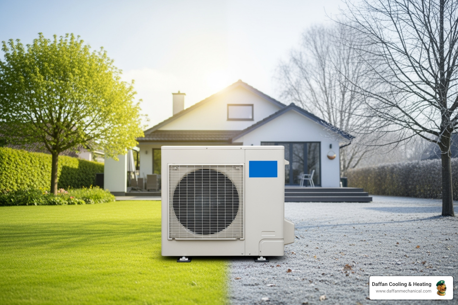 Infographic showing the dual function of heat pumps: extracting heat from outdoor air in winter to warm your home, and removing heat from indoor air in summer to cool your home, with Glen Rose temperature ranges and common warning signs like unusual noises, ice buildup, and rising energy bills - best heat pump repair in glen rose, tx Infographic showing the dual function of heat pumps: extracting heat from outdoor air in winter to warm your home, and removing heat from indoor air in summer to cool your home, with Glen Rose temperature ranges and common warning signs like unusual noises, ice buildup, and rising energy bills - best heat pump repair in glen rose, tx