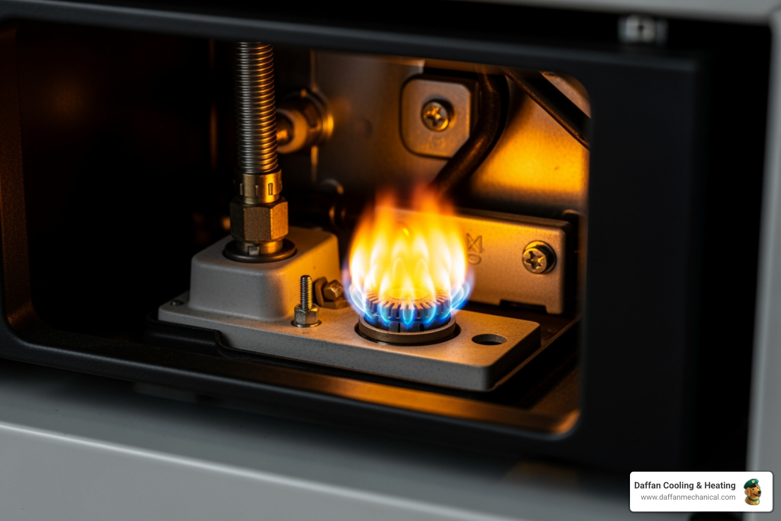 Infographic showing five critical warning signs your heater needs immediate repair: unusual noises like banging or grinding, burning or gas odors, no heat or cold air blowing, frequent on-off cycling, and yellow pilot light flame instead of blue - same day heater repair in acton, tx Infographic showing five critical warning signs your heater needs immediate repair: unusual noises like banging or grinding, burning or gas odors, no heat or cold air blowing, frequent on-off cycling, and yellow pilot light flame instead of blue - same day heater repair in acton, tx