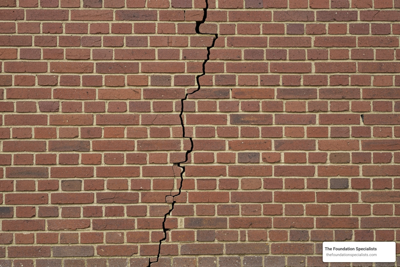 Significant crack running up a brick wall from the foundation - foundation inspection nashville Significant crack running up a brick wall from the foundation - foundation inspection nashville