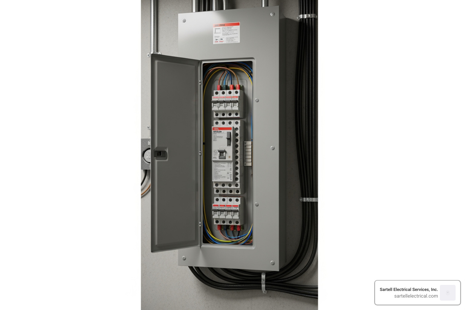 Modern 200-amp electrical panel - Knob tube replacement Modern 200-amp electrical panel - Knob tube replacement