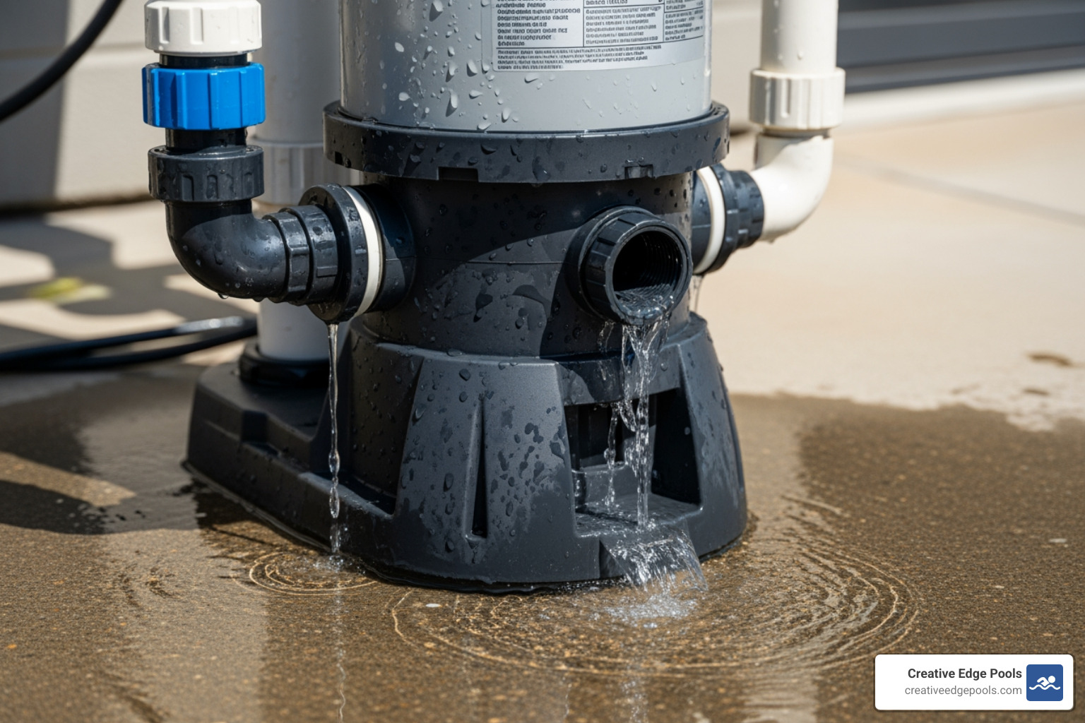 leaking pool filter - pool equipment repair leaking pool filter - pool equipment repair