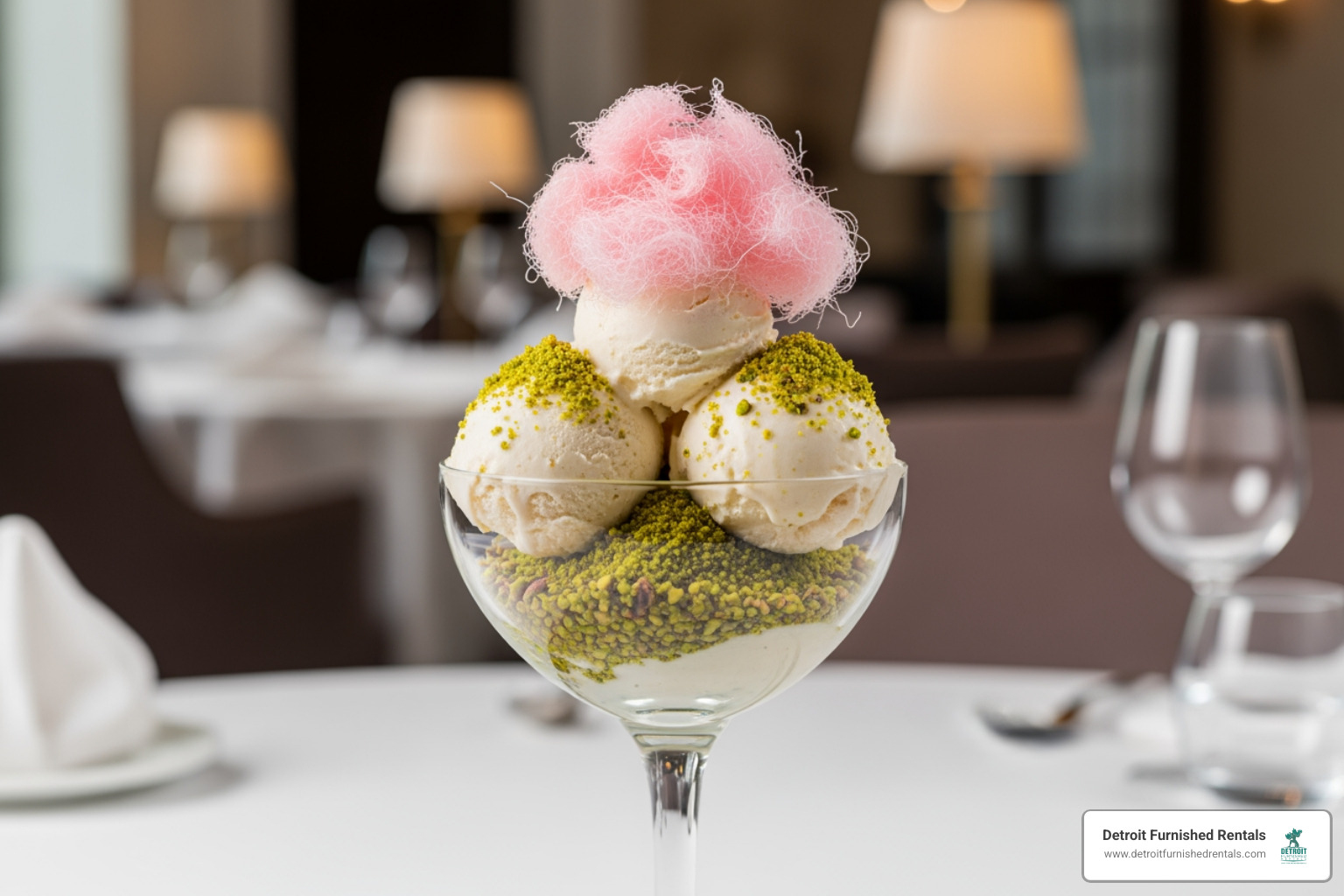 Lebanese Sundae at Leila Detroit - Best dessert Detroit