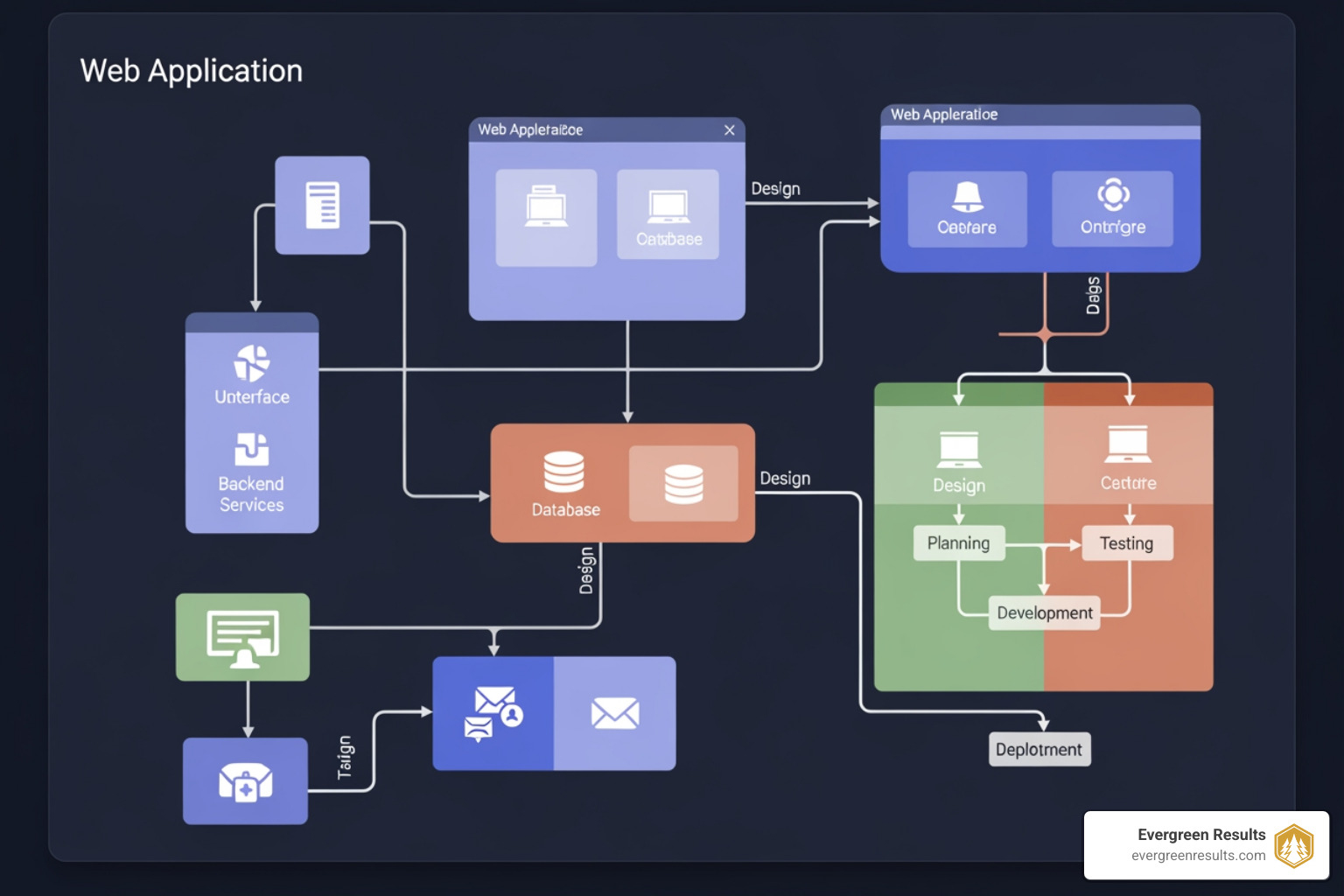 complex web application workflow - Custom web development Colorado