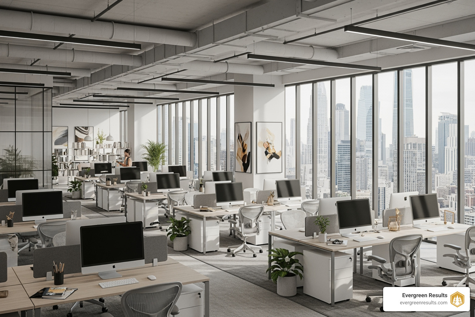 Modern office space in Denver - b2b marketing denver