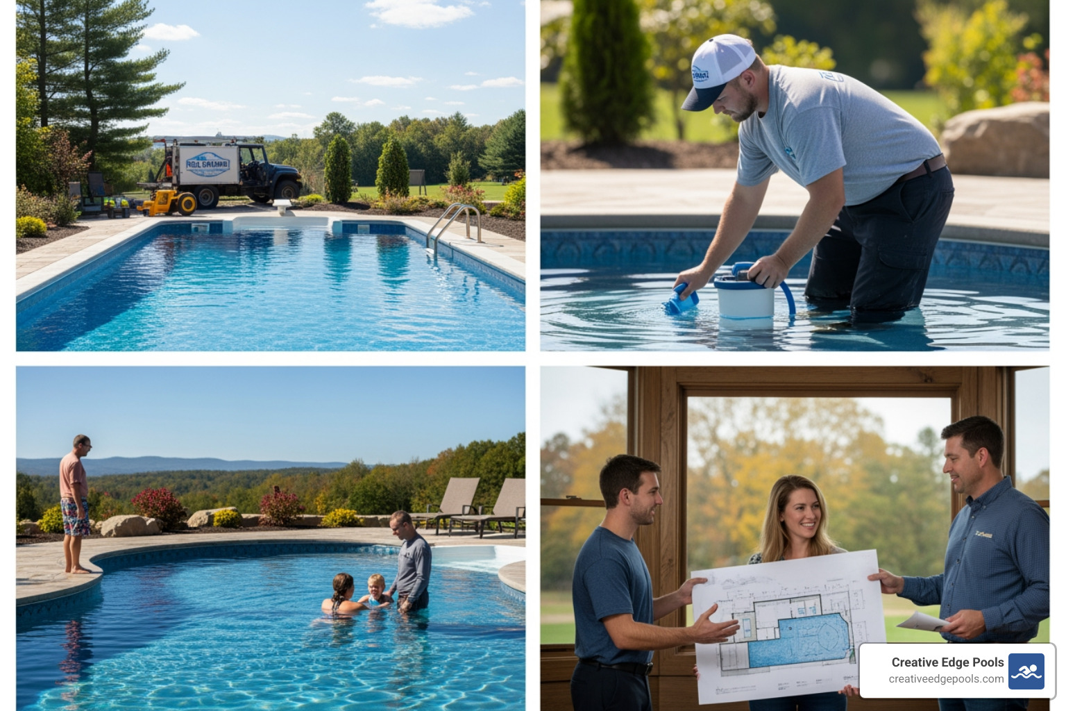 custom gunite pool installation - pool companies in nh custom gunite pool installation - pool companies in nh