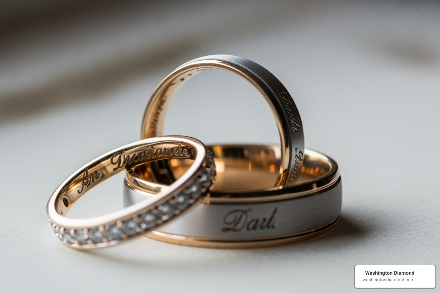 wedding rings engraving - popular engravings on wedding rings