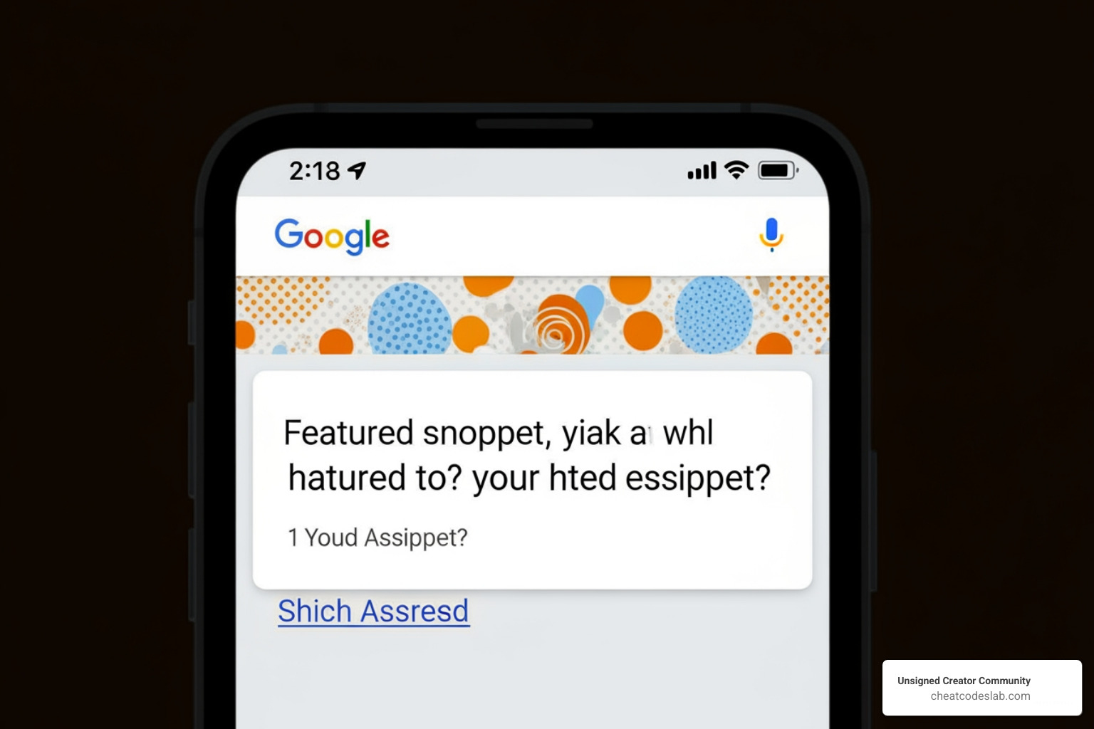 featured snippet in voice search - Voice search SEO tips