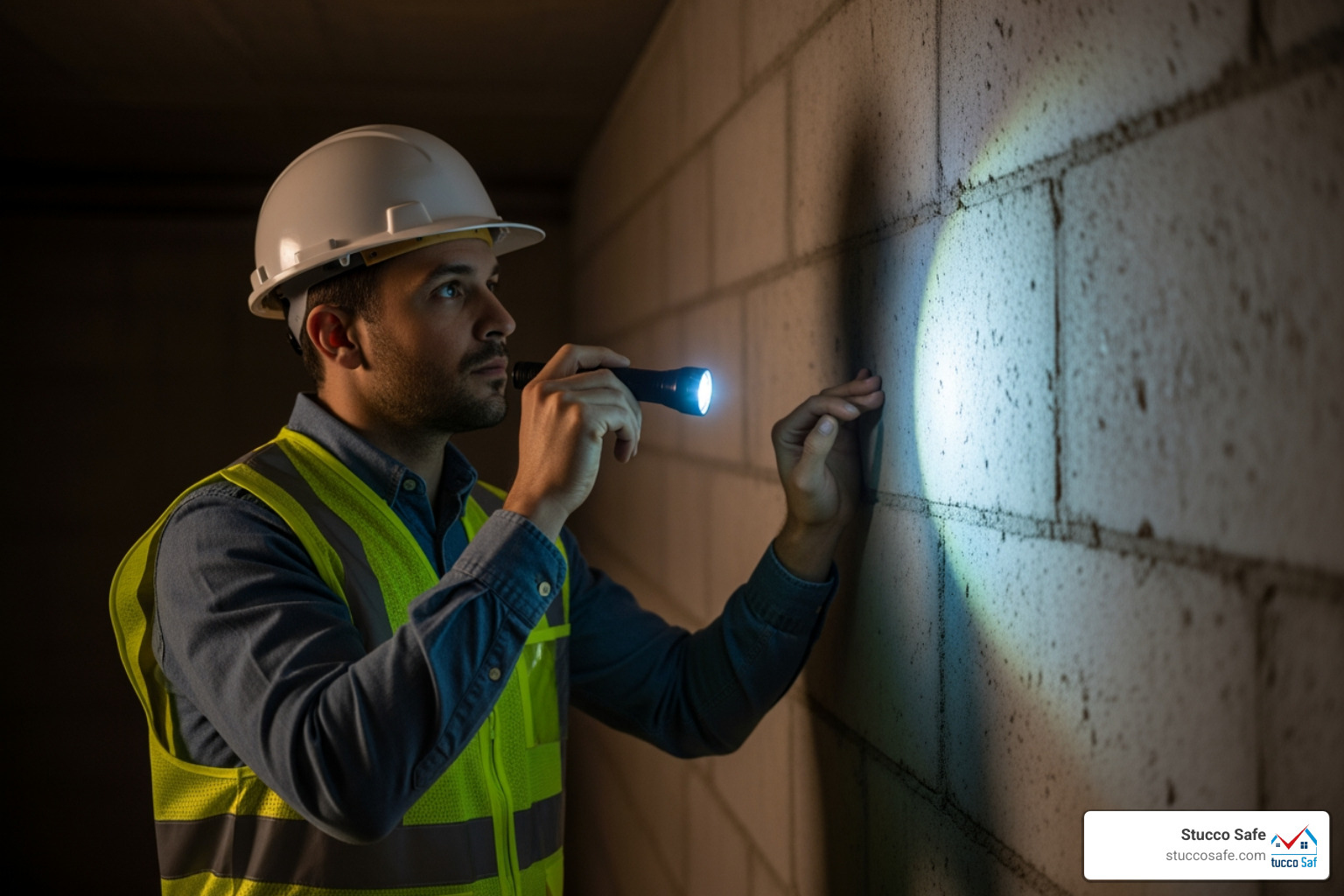 engineer inspecting a basement - Structural building inspections engineer inspecting a basement - Structural building inspections