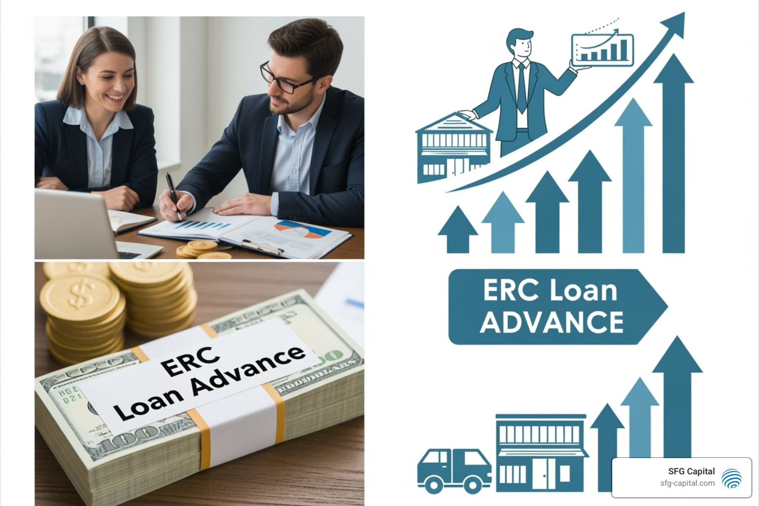 digital application interface for financial services - ERC loan advance