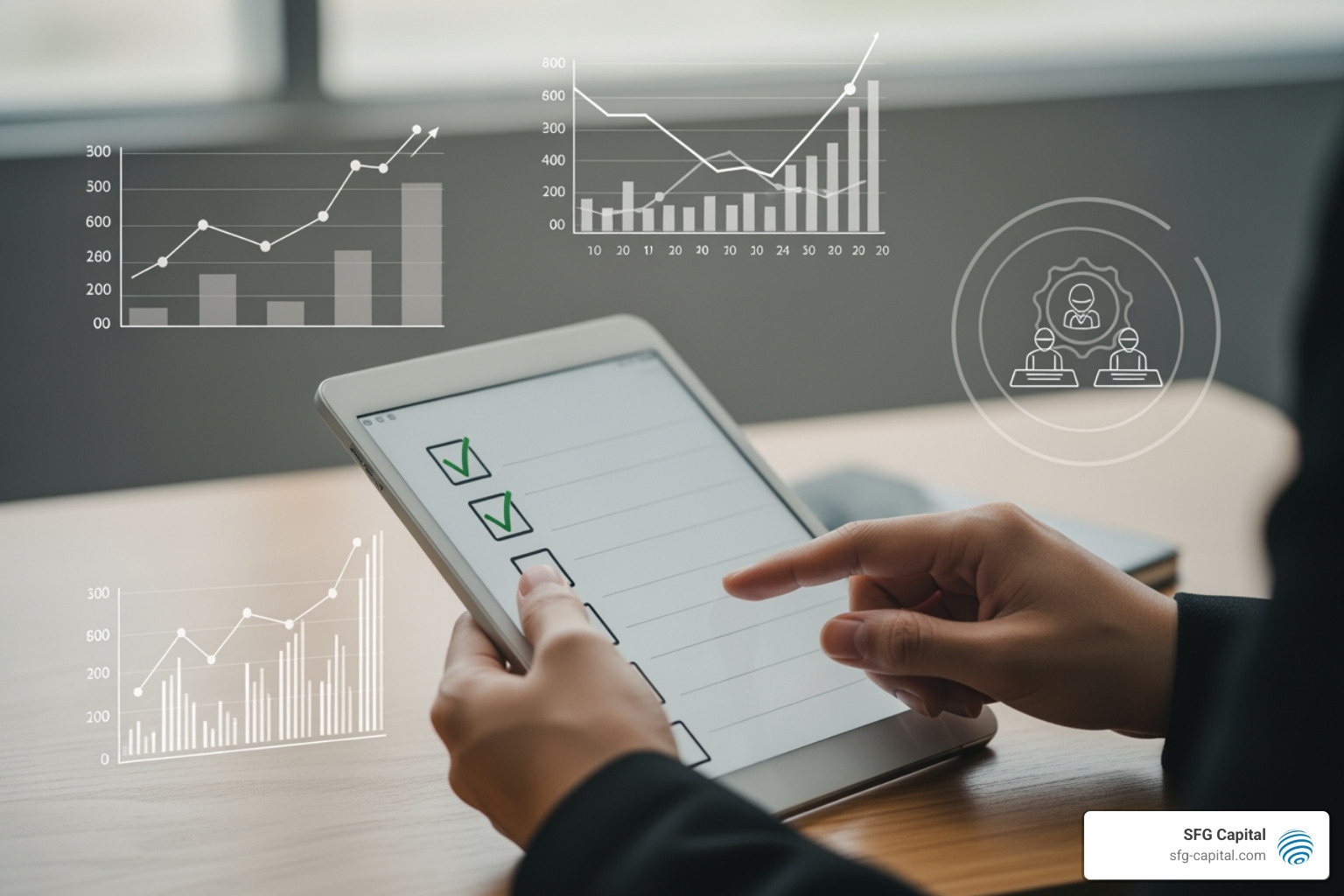 eligibility checklist for ERC, showing criteria like gross receipts decline and government orders - ERC payroll credit