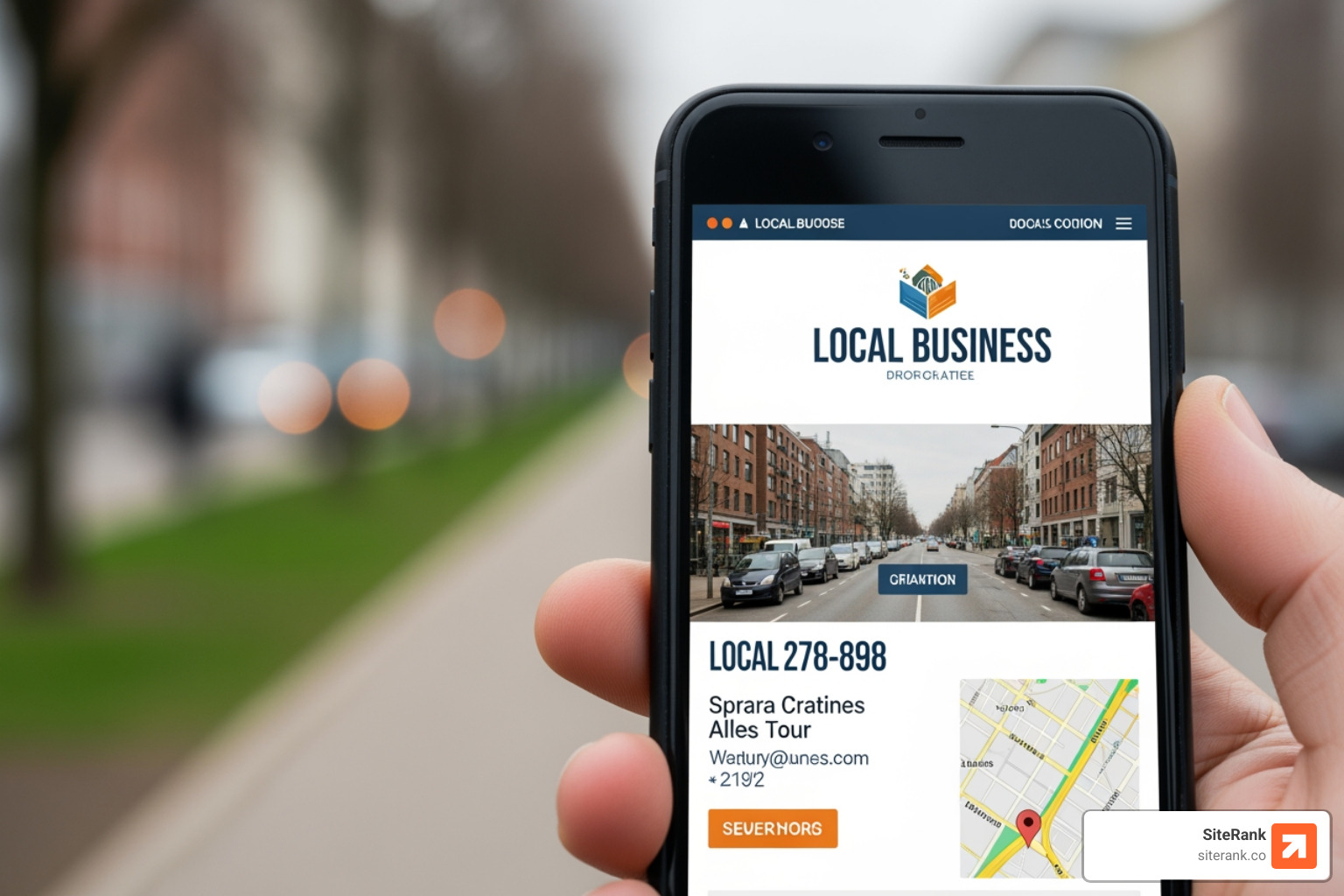 Mobile-friendly website displaying local business information - Geo-targeted keyword research Mobile-friendly website displaying local business information - Geo-targeted keyword research