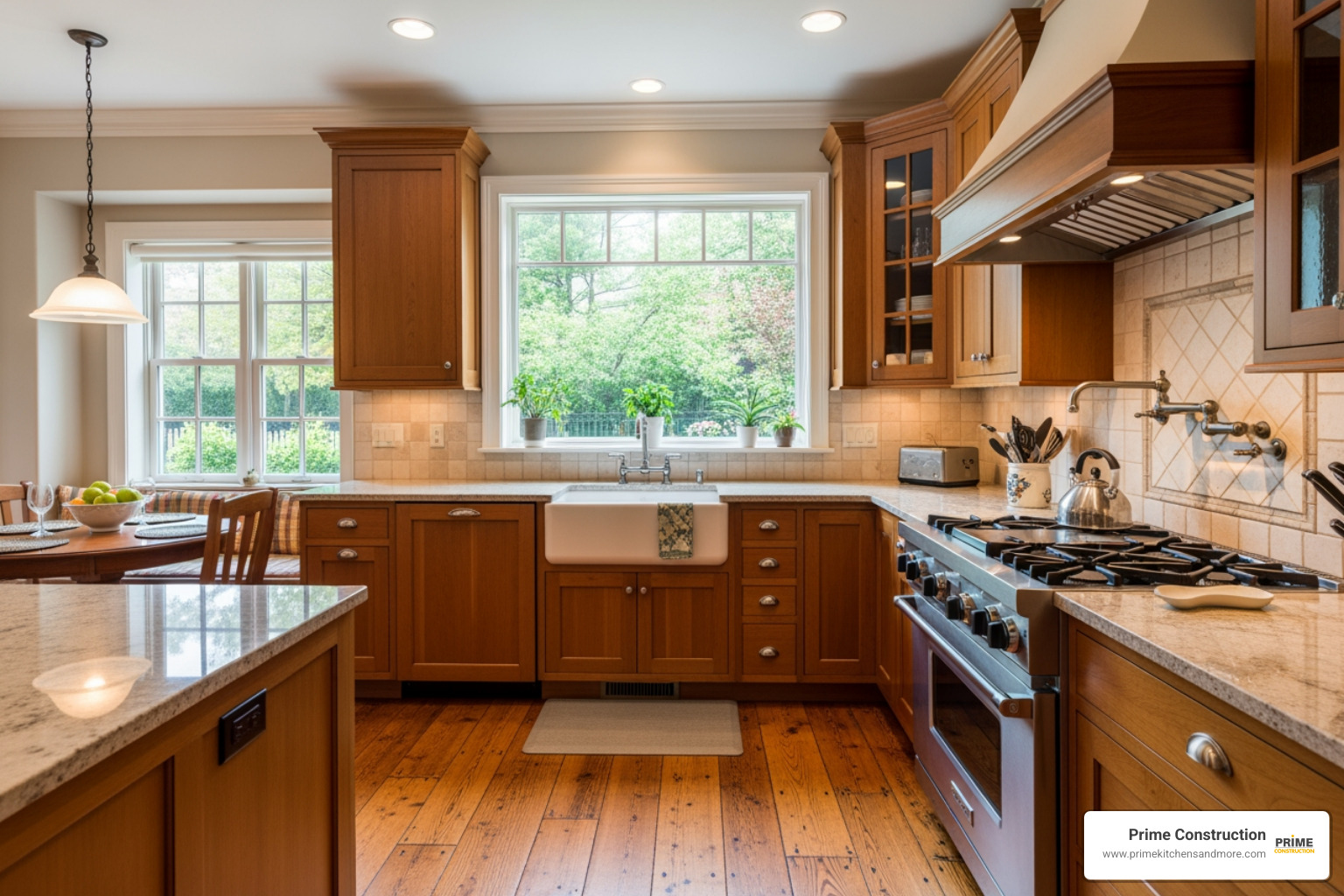 classic L-shaped kitchen - kitchen layout ideas