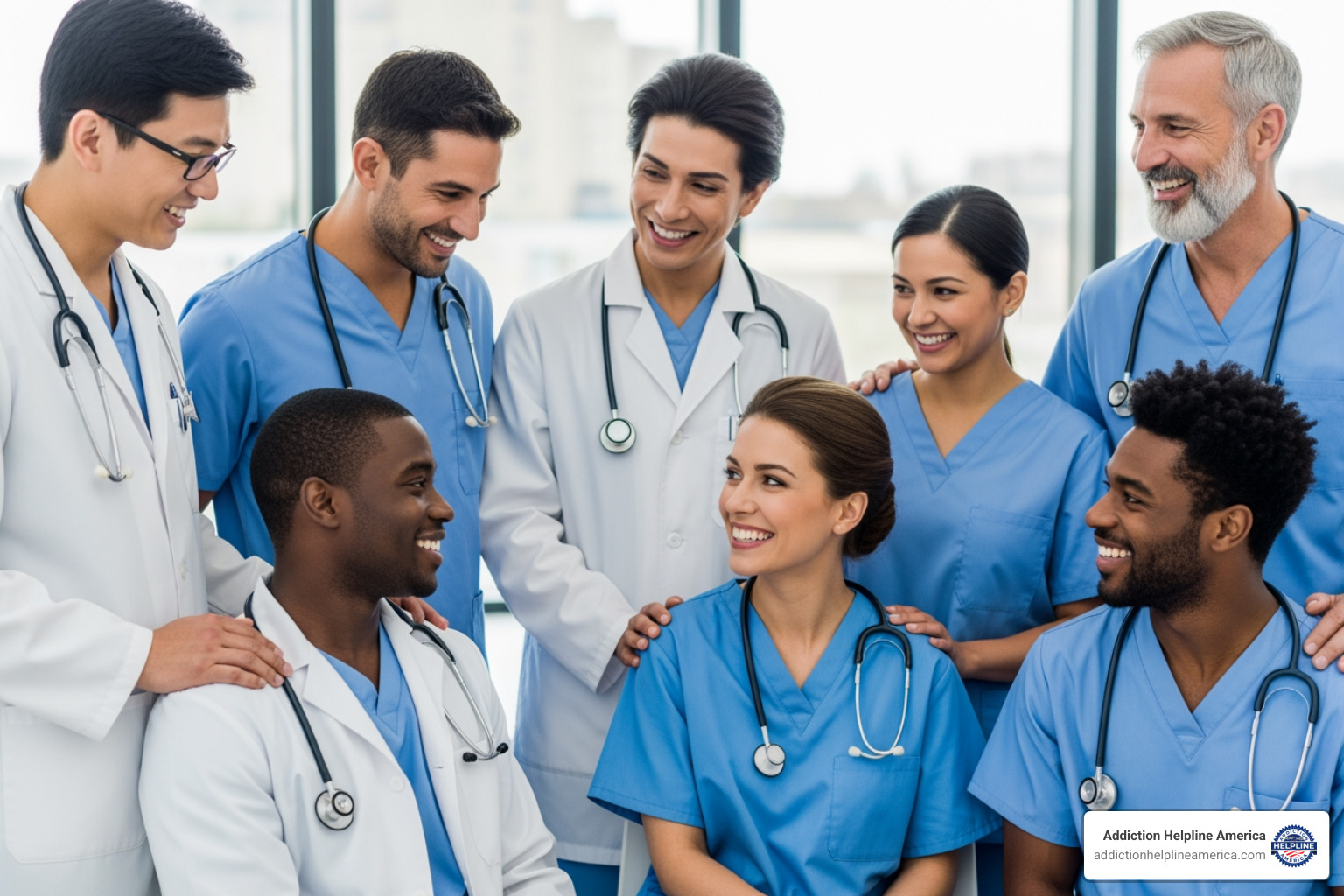 diverse healthcare professionals - Mental Health Treatment diverse healthcare professionals - Mental Health Treatment