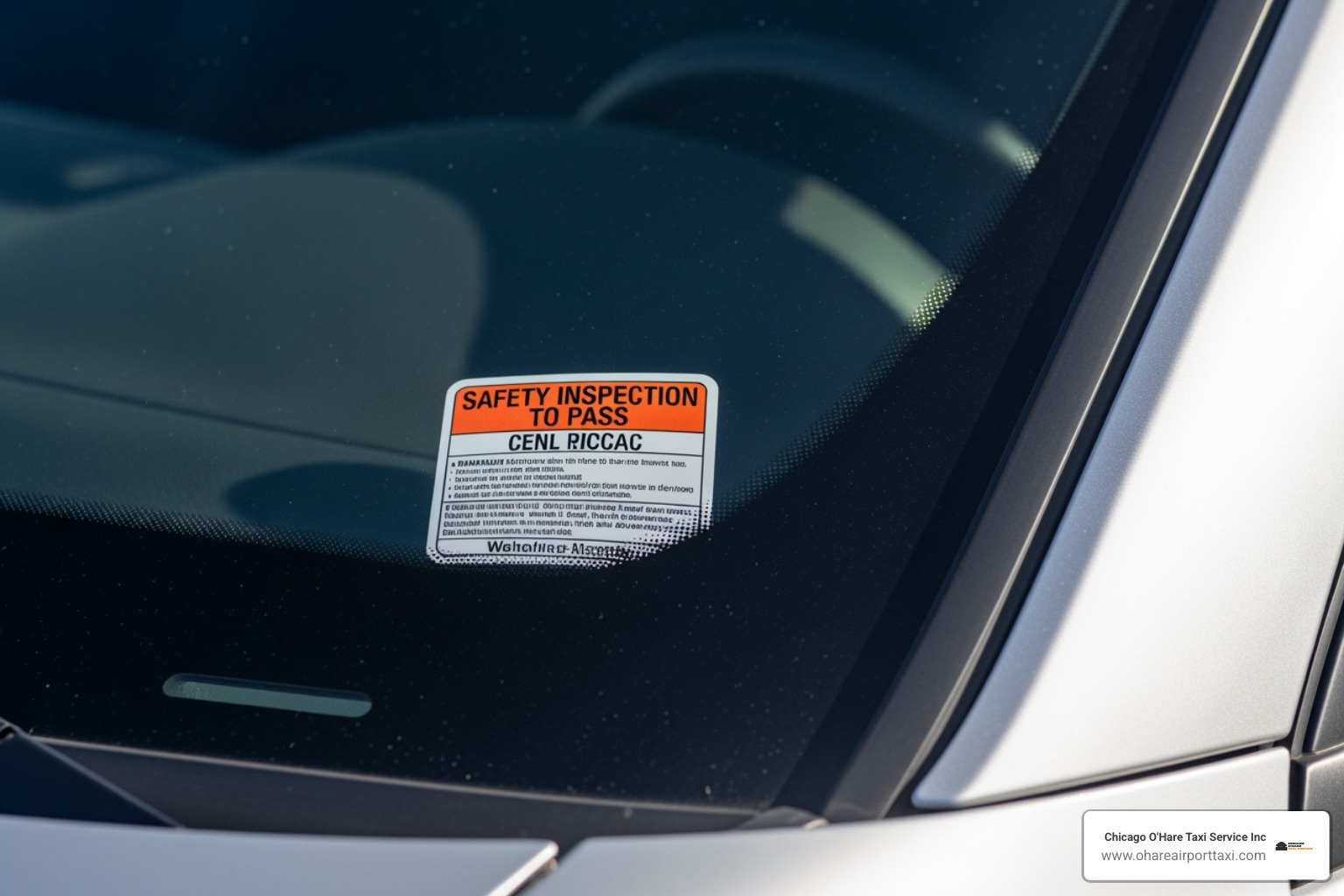 safety inspection sticker - chartered vehicle safety inspection sticker - chartered vehicle
