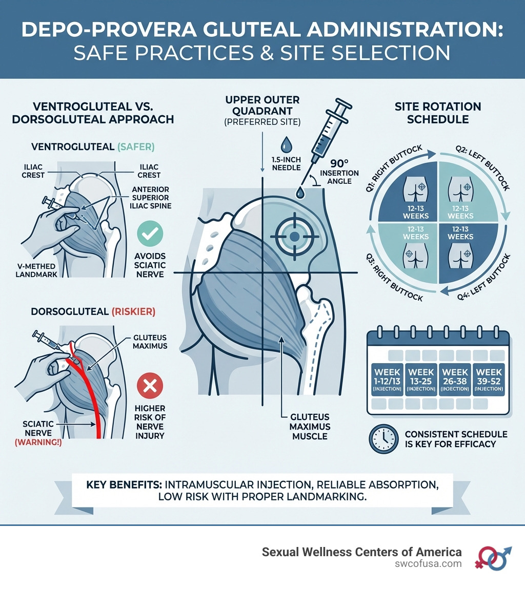 Depo Provera Injection Site Gluteal: Master 5 Safe Steps