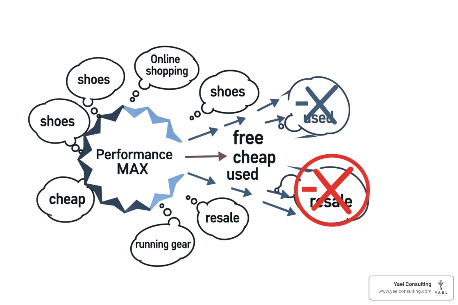 wasted ad spend analytics - add negative keywords to performance max wasted ad spend analytics - add negative keywords to performance max