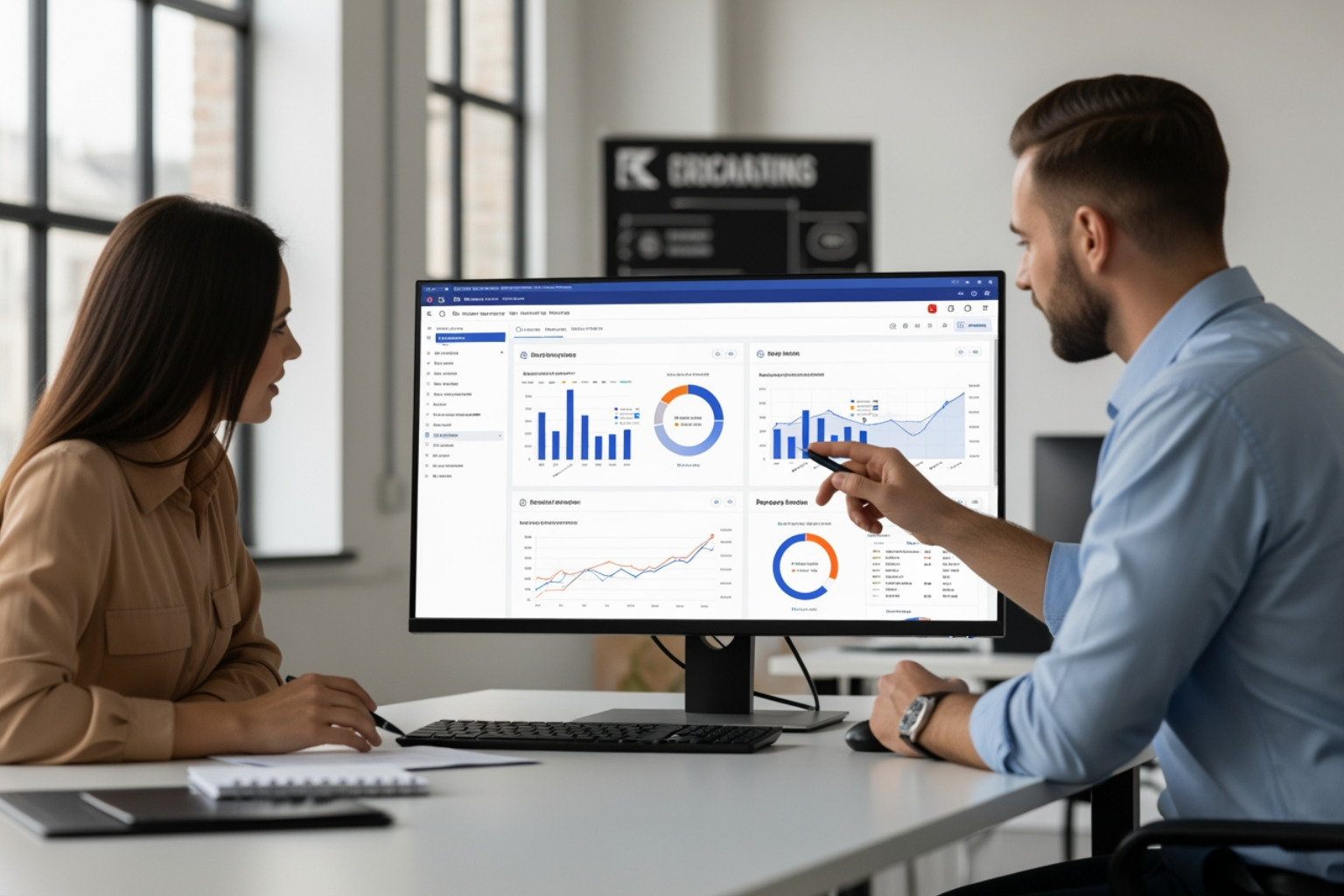 Tracking web analytics.