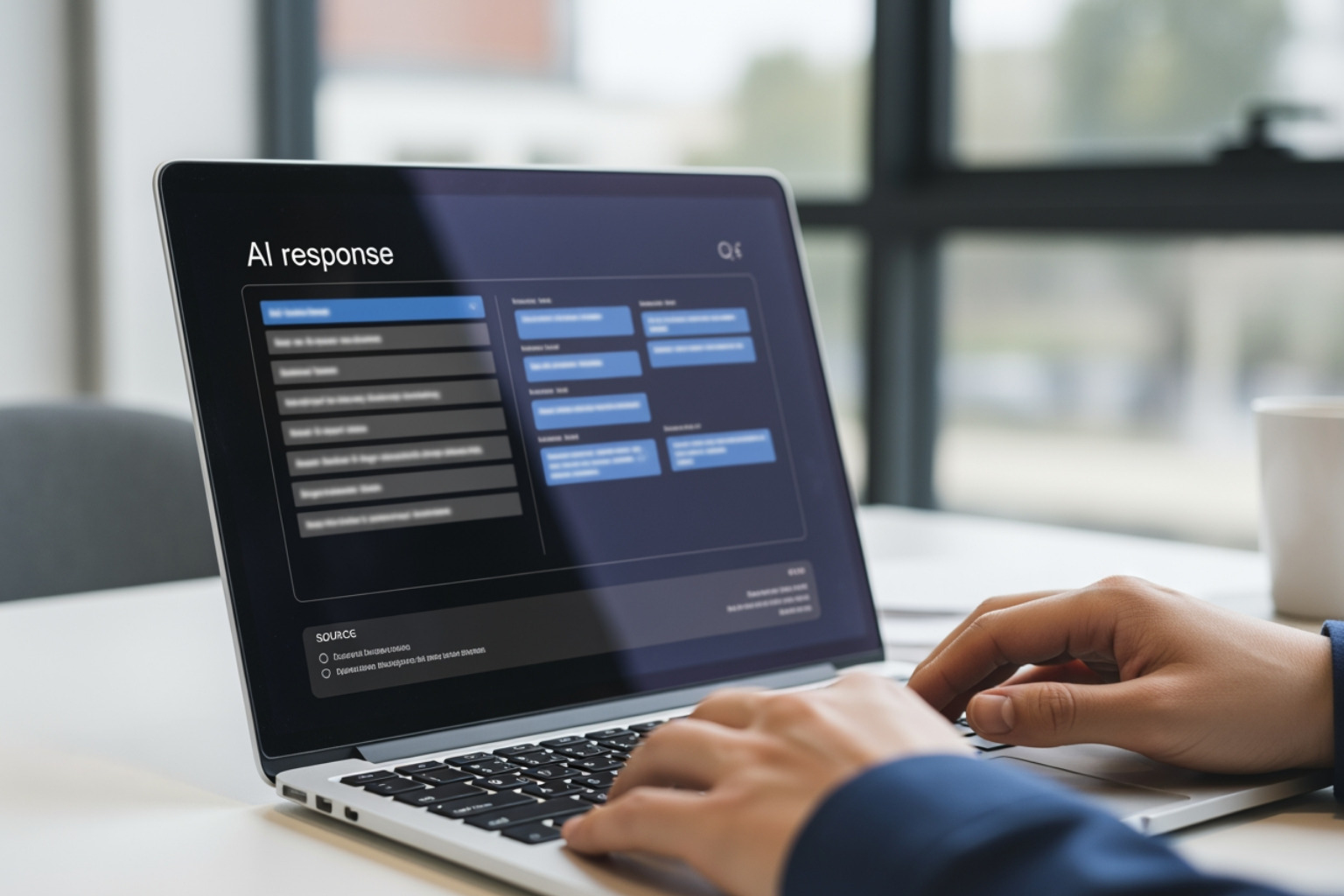 Citation list in an AI response.