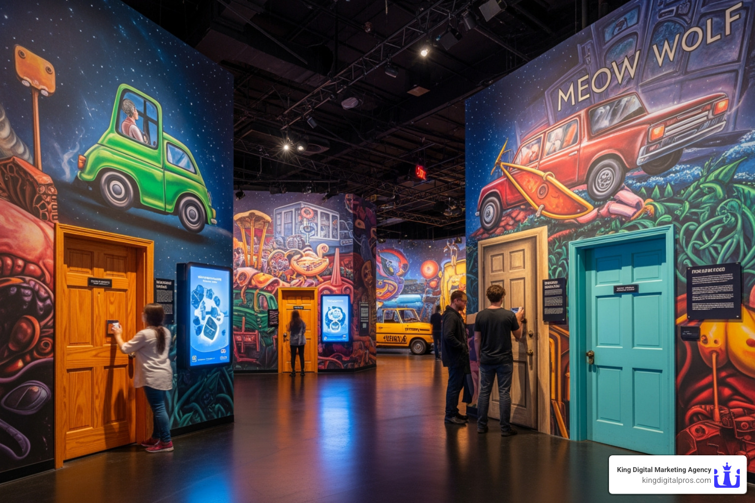 Meow Wolf Exhibit - Santa Fe Social Media