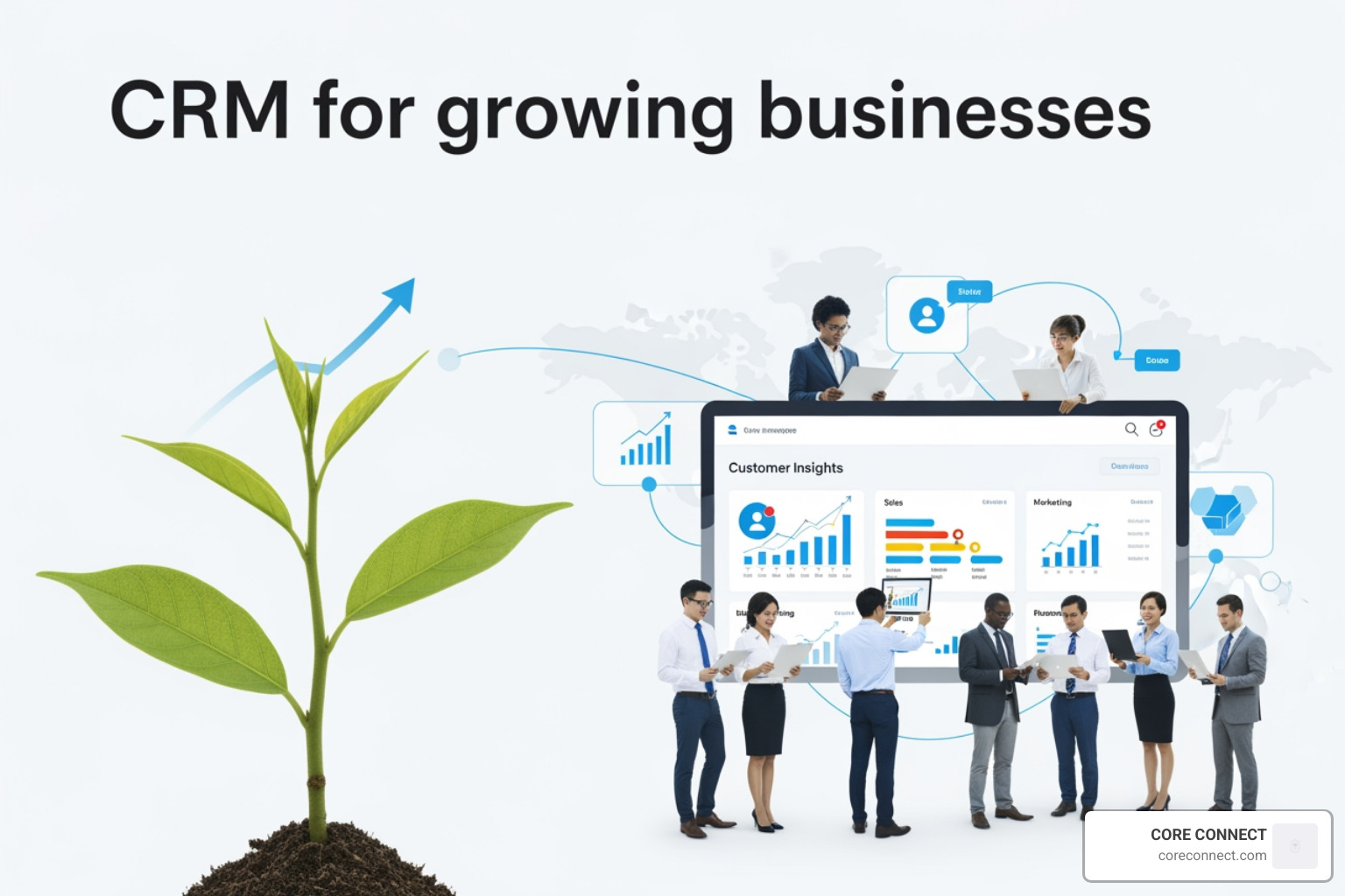 A visual sales pipeline dashboard showing leads moving from qualification to proposal and closing stages - CRM for growing businesses A visual sales pipeline dashboard showing leads moving from qualification to proposal and closing stages - CRM for growing businesses