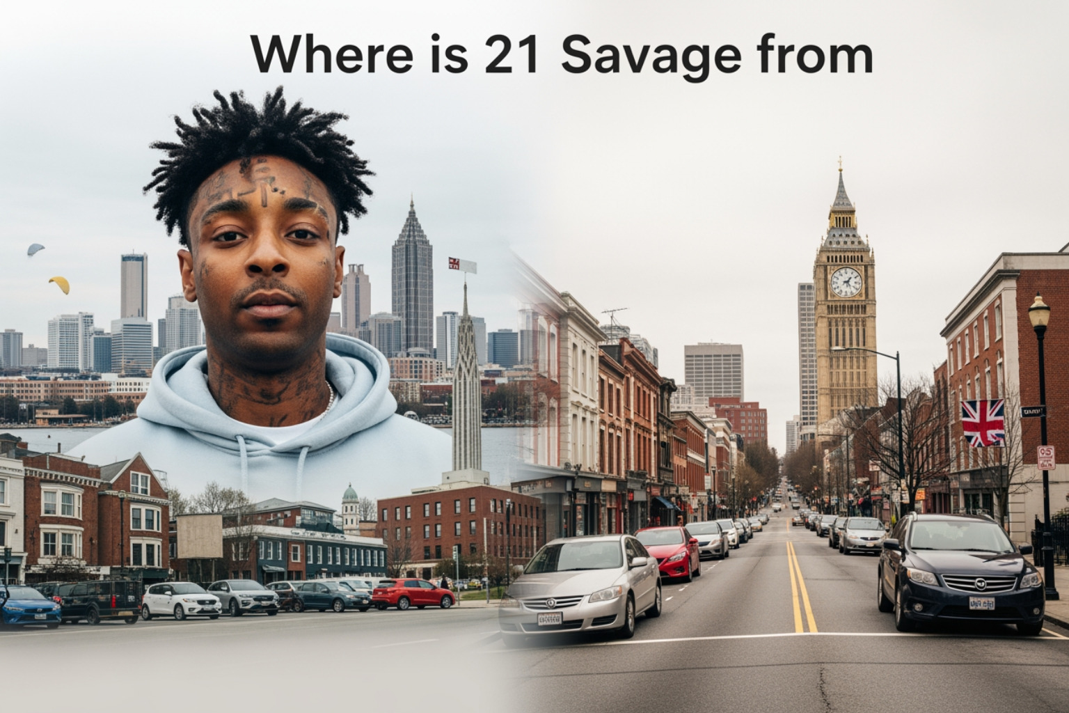London and Newham area - where is 21 savage from