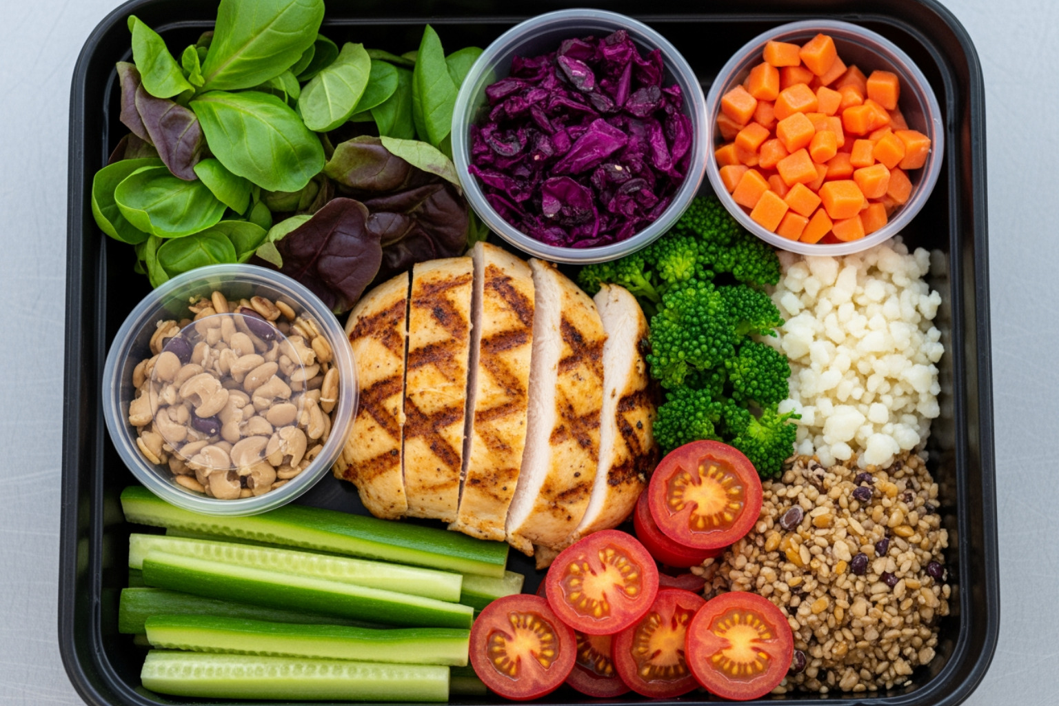 Lizzo's high-protein meal prep featuring grilled chicken, fresh vegetables, and nutrient-dense sides - lizzo weight loss Lizzo's high-protein meal prep featuring grilled chicken, fresh vegetables, and nutrient-dense sides - lizzo weight loss
