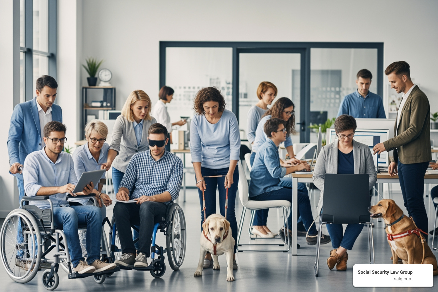 legal gavel and insurance policy documents - disability gainful employment