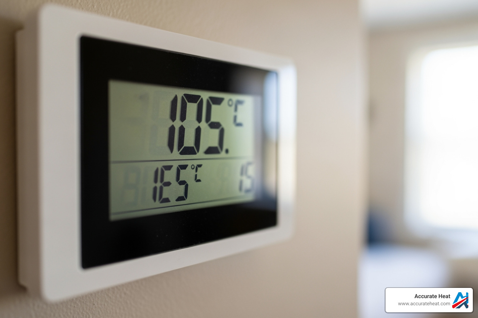 thermostat showing incorrect temperature - Heating system inspection thermostat showing incorrect temperature - Heating system inspection