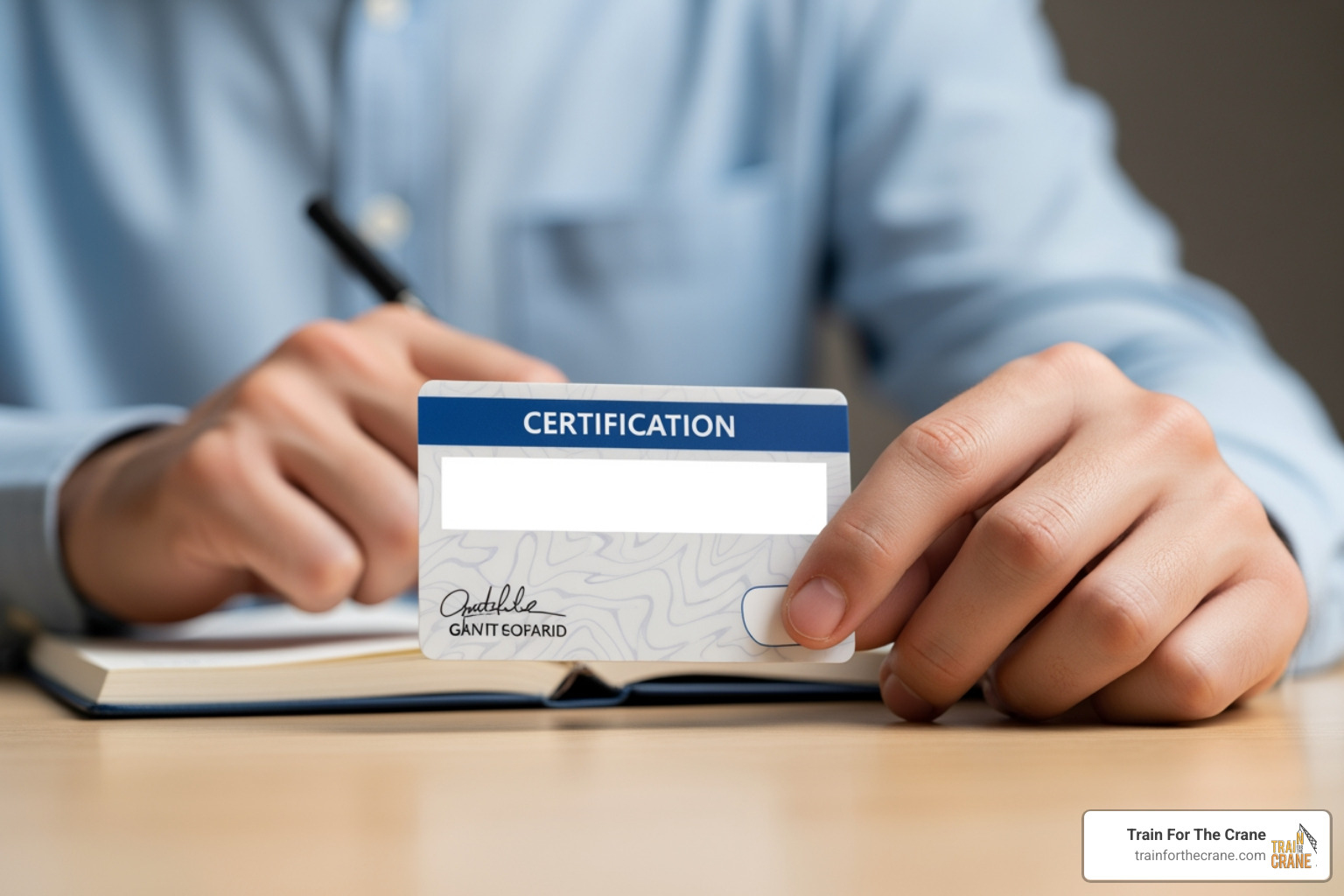 NCCCO certification card - nccco org recertification