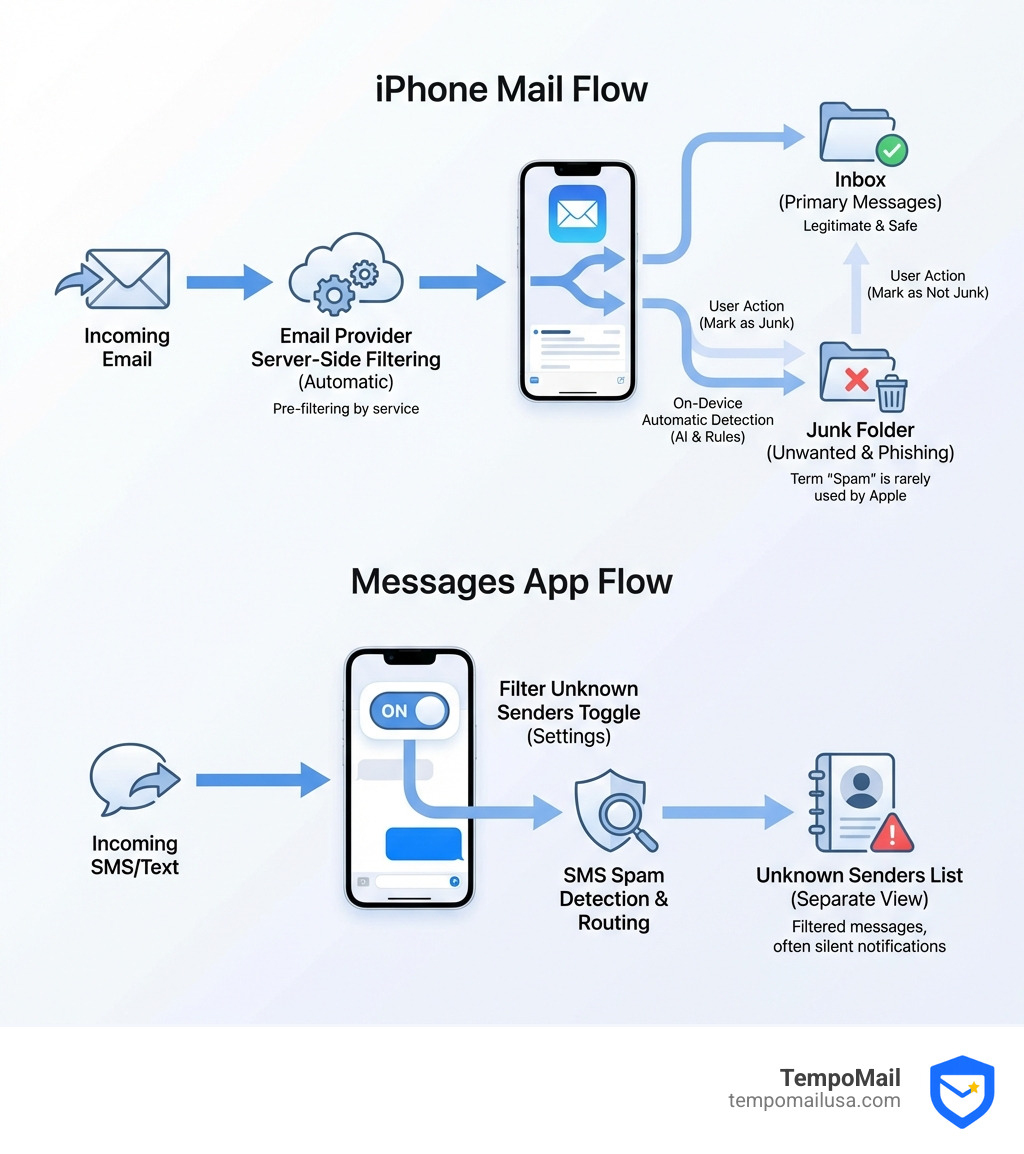 Decoding the Disappearing Act: Understanding Your iPhone's Junk Mail ...