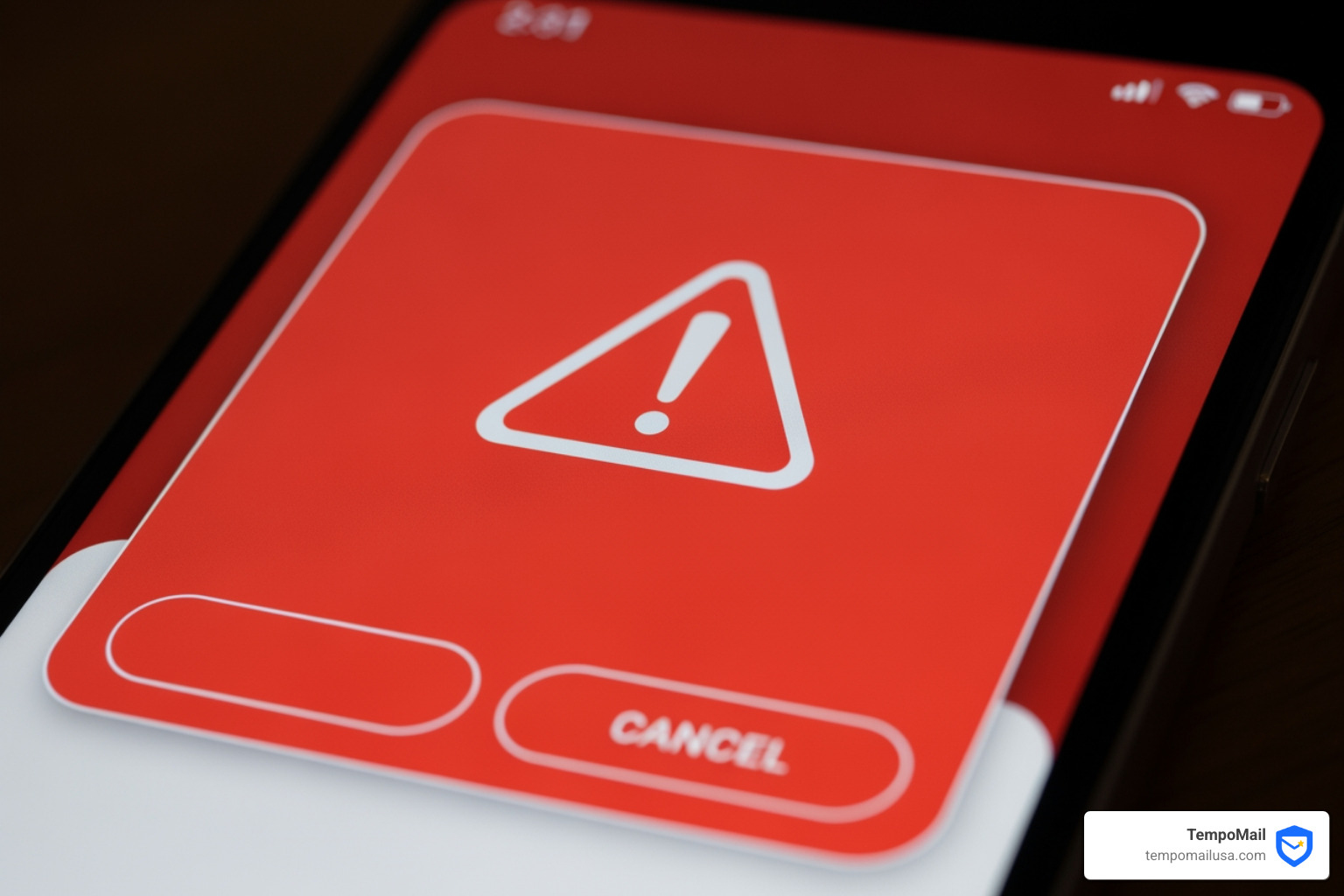 malicious mobile download prompt warning of unknown source - infinity kingdom discord scam