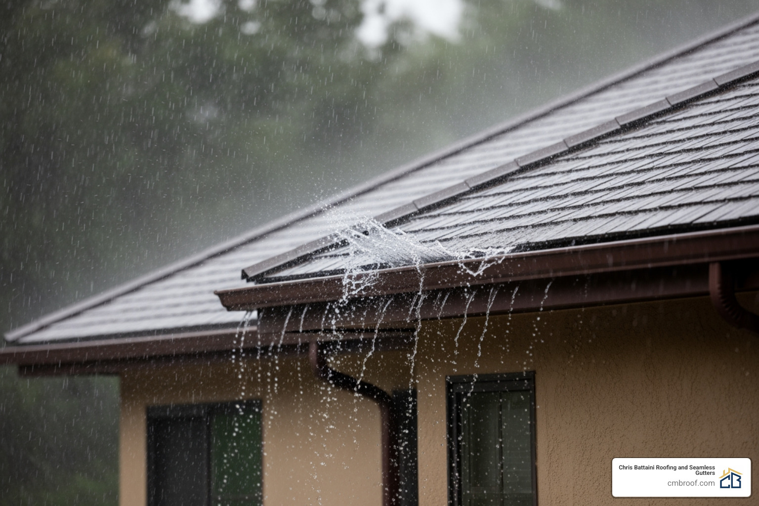 heavy rain hitting a roof - seamless gutters Springfield MA heavy rain hitting a roof - seamless gutters Springfield MA