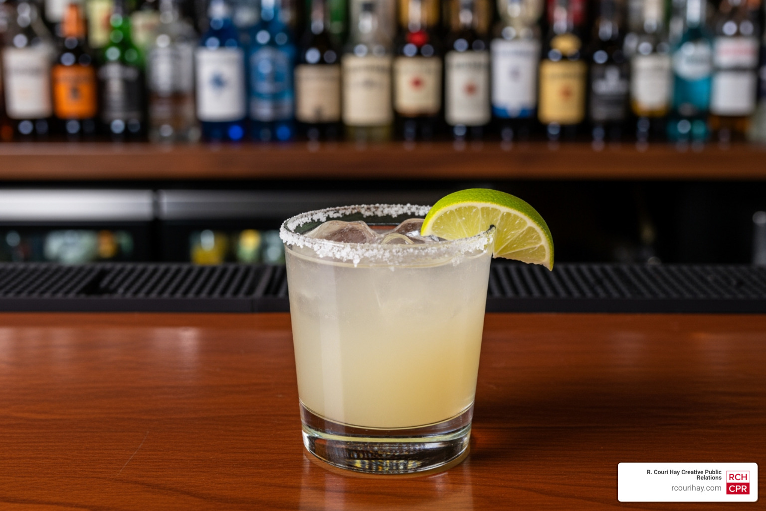 classic margarita with salt rim - national margarita day