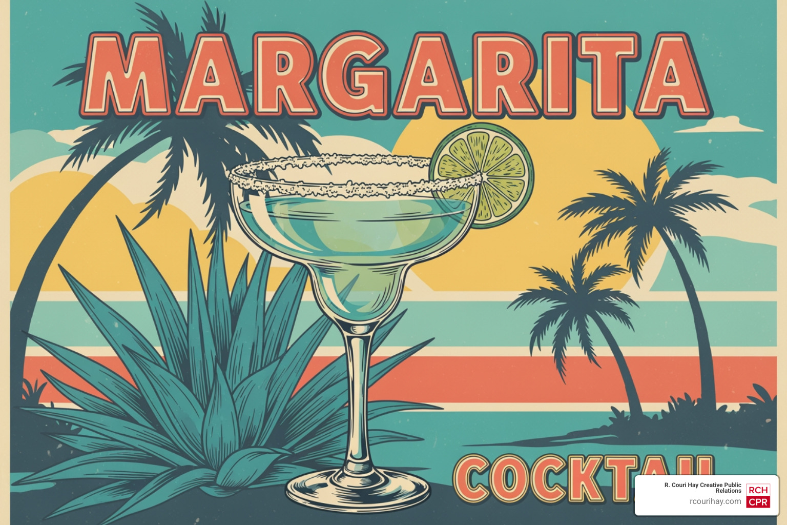 vintage margarita advertisement - national margarita day