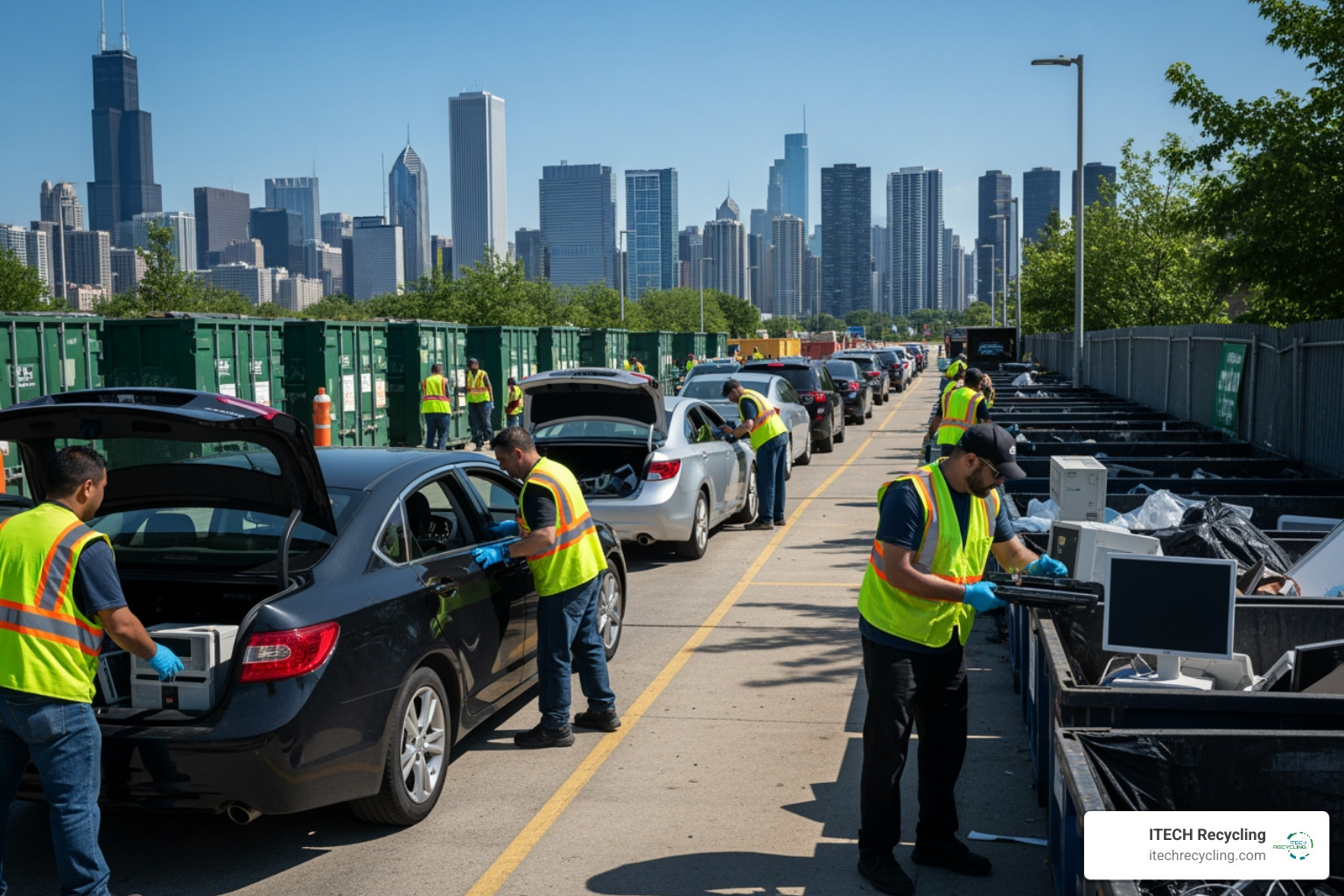 Chicago e-waste collection site - Chicago e-waste drop-off