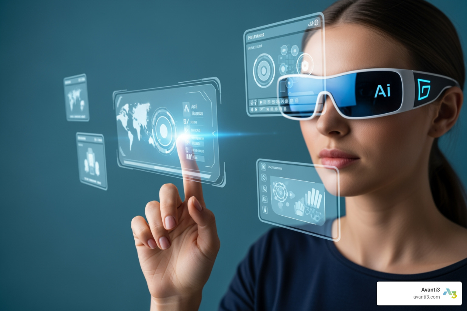 AI glasses and wearable displays - android augmented reality development