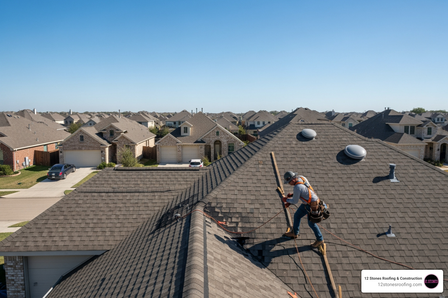 wind damaged shingles on a pasadena home roof - roof leak repair pasadena tx wind damaged shingles on a pasadena home roof - roof leak repair pasadena tx