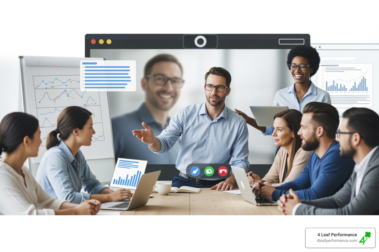 calendar showing different time zones for a meeting - coaching virtual teams