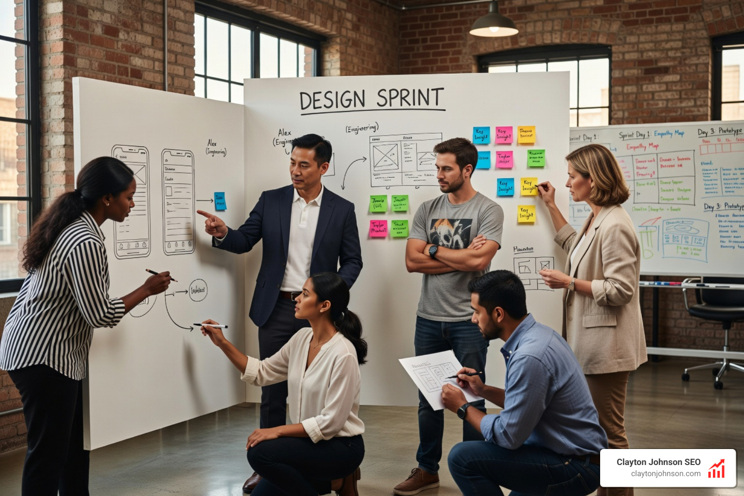 diverse team in a focused workshop environment - Canvas design sprint guide diverse team in a focused workshop environment - Canvas design sprint guide