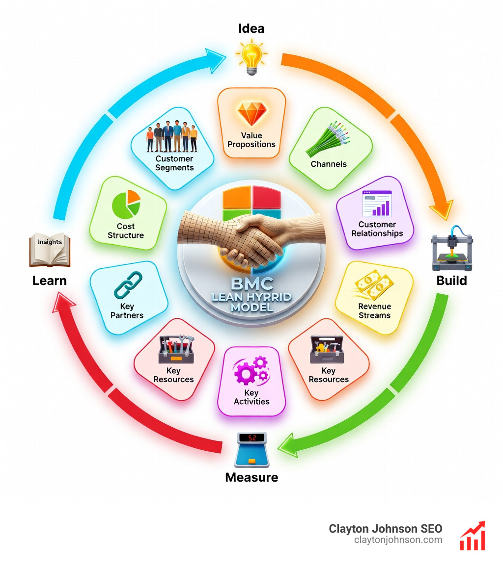 MVP testing within BMC blocks - BMC lean hybrid model
