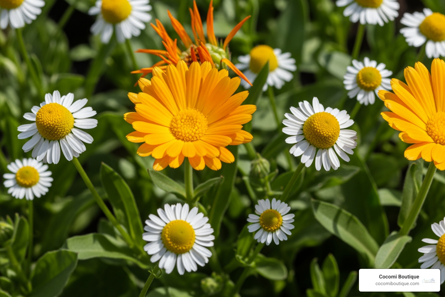 natural botanical ingredients like calendula and chamomile - natural baby care