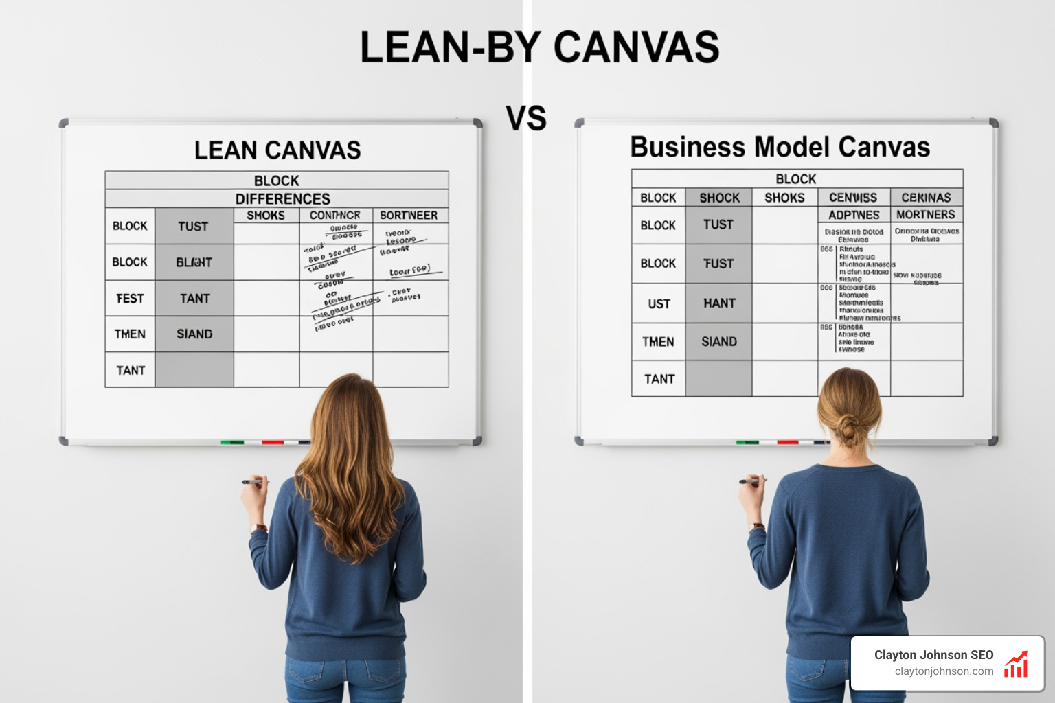 Comparison between Lean Canvas and Business Model Canvas - Lean startup model canvas