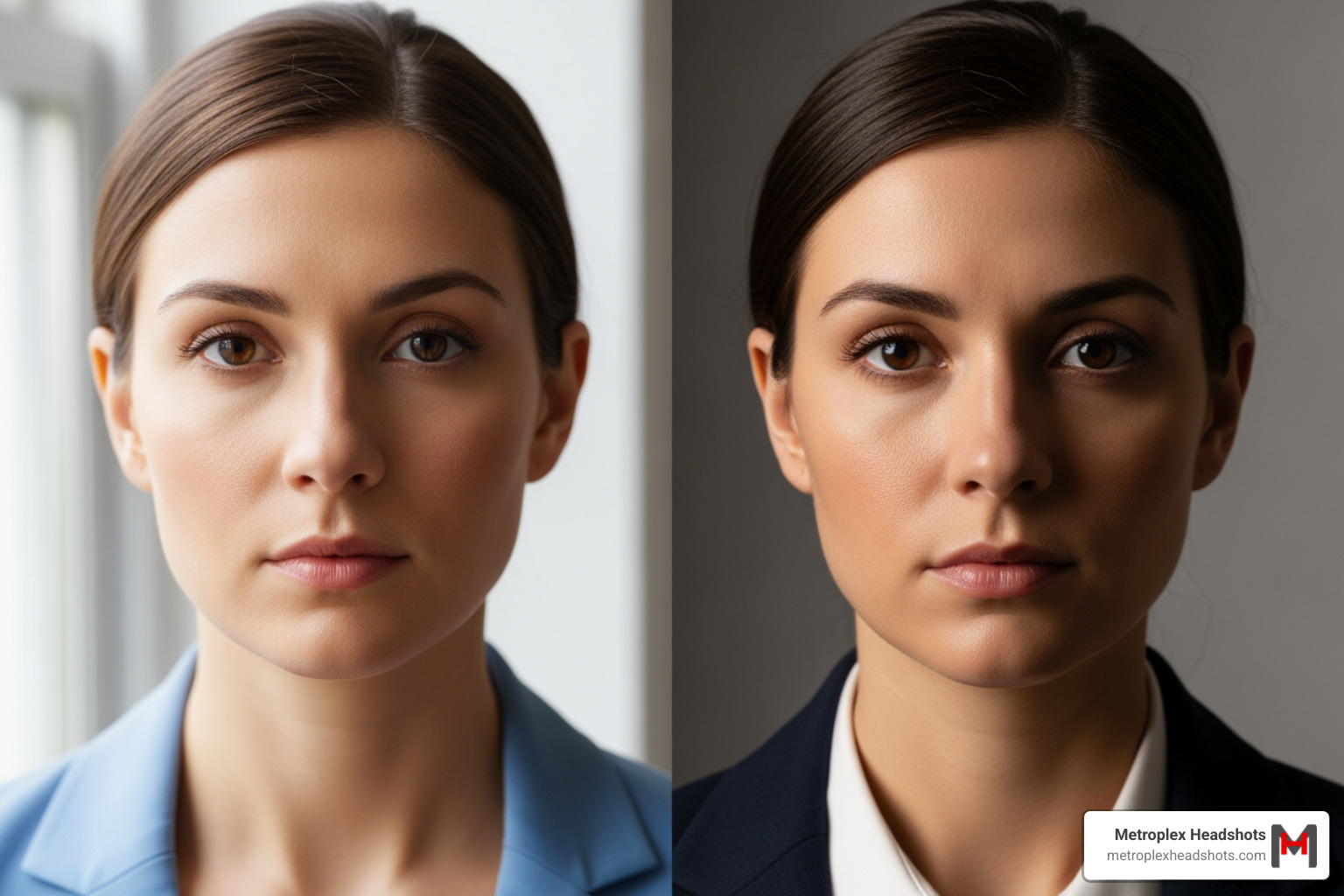 Comparing soft window lighting vs. harsh overhead shadows - what makes a good headshot