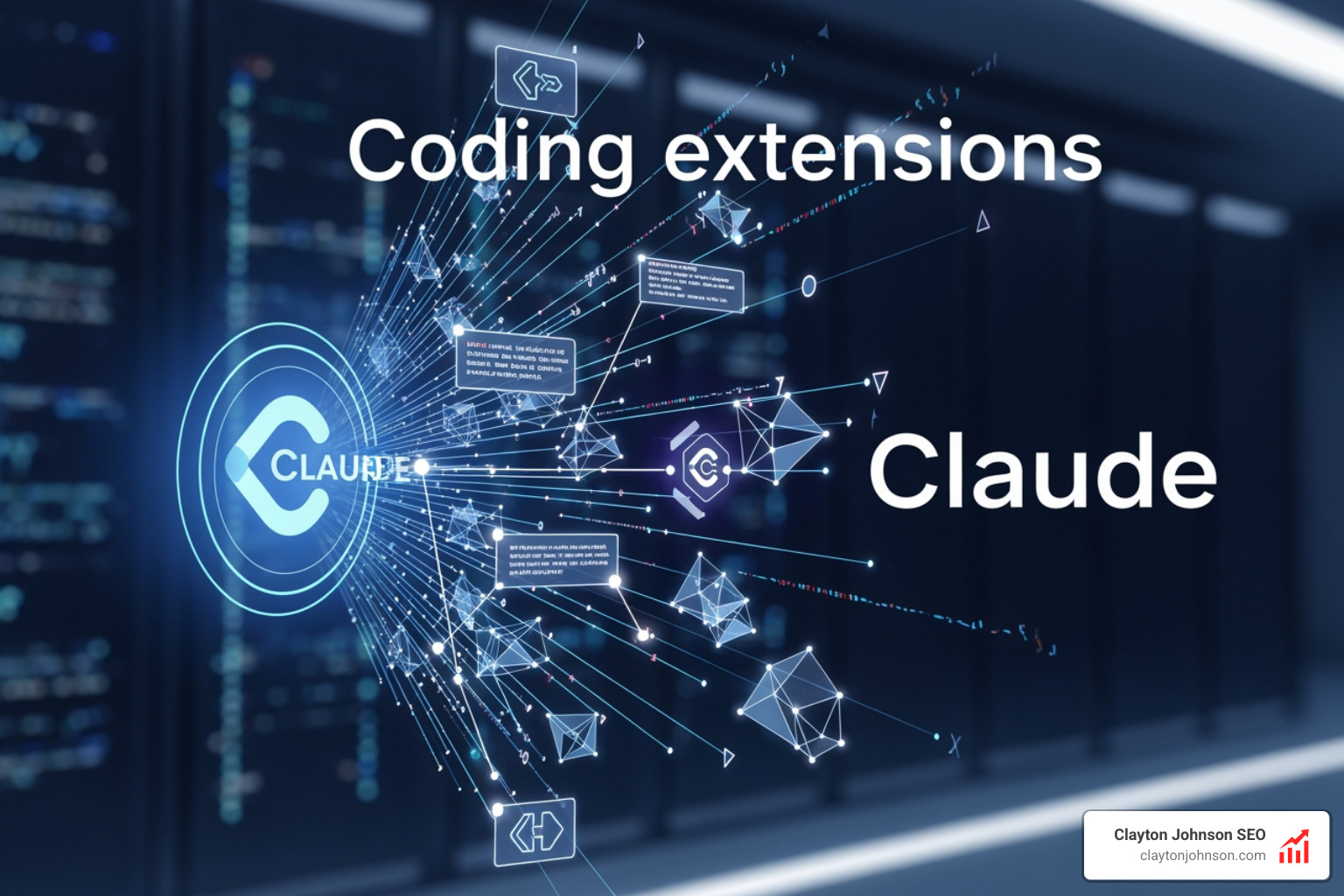 Claude Code terminal interface showing code analysis - Coding extensions Claude